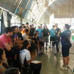 Coordenadores técnicos do Instituto Compartilhar disseminam Metodologia Compartilhar de Iniciação ao Voleibol.